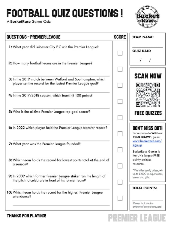21 Ultimate Football Questions for a Quiz: Expert Tips, Proven Game Formats & Winning Guide